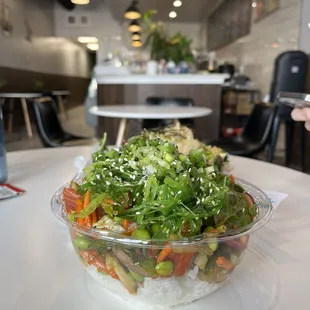 This motherload of poke goodness was my own creation.
