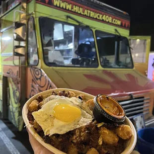 Loaded tots! So gooooood!!!! 5/5