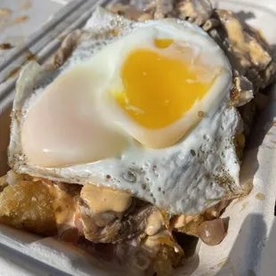 Da Situatuon with chicken adobo and egg