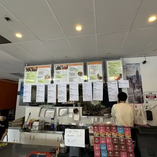 sushi and sashimi, interior