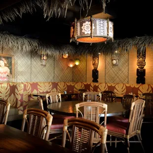 The Tiki Room private dining space