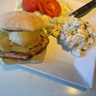 Polynesian Chicken Sandwich