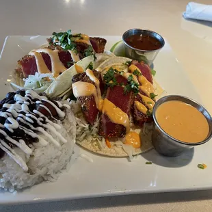 Ahi Tacos