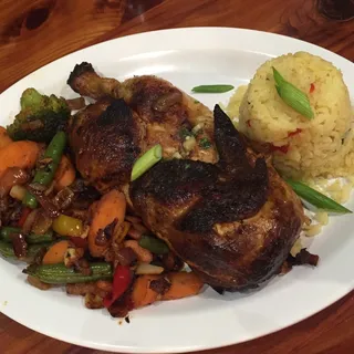 Huli Rotisserie Chicken Pizza