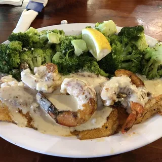 Grilled Fish and Shrimp