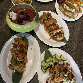 Salmon Rice Plate