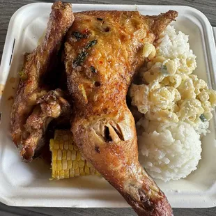 Regular Huli Huli Chicken plate