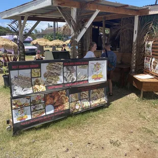 a food stand
