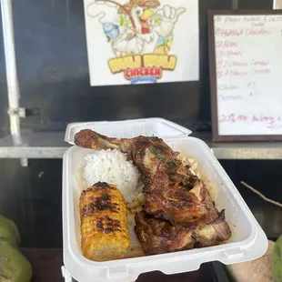 Small hulihuli chicken $15