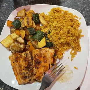 Honey Ginger Glazed Salmon