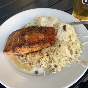 Honey Ginger Glazed Salmon