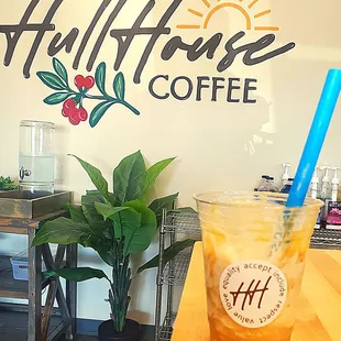 Beating the heat with a frappe!