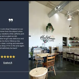 Another satisfied customer served at HullHouse.coffee. our team.