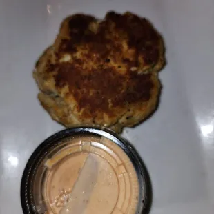 Crabcake (starter item)