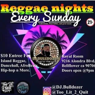 Reggae mixed with 80s 90s dance hip-hop music live dj