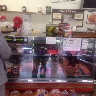 a man and a woman in a store