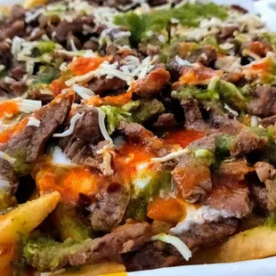 This is how we do. Carne fries was hittin&apos; tonight!