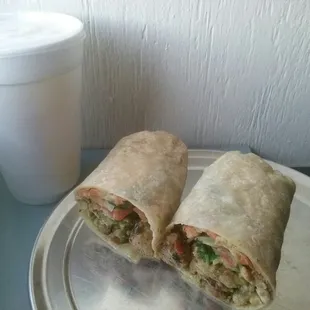 Pollo Asado Burrito
