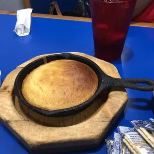 Complimentary cornbread