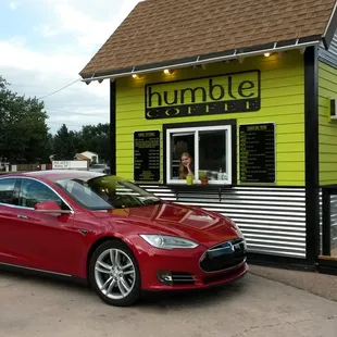 Get your coffee fast at Humble Coffee