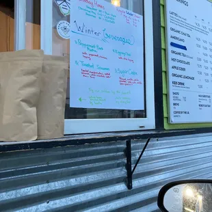 Their winter menu this year ! Yummm
