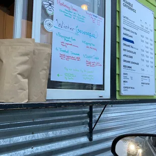 Winter menu !