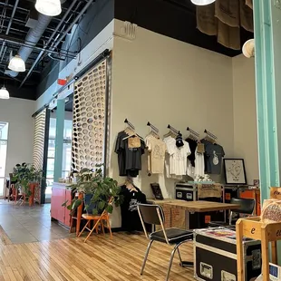 a large room with a lot of furniture