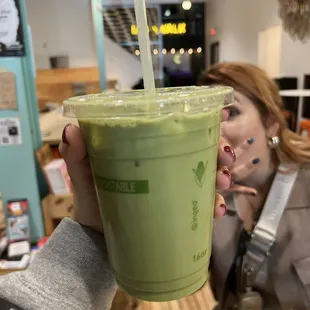 Iced Matcha Latte