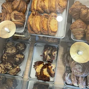 a variety of pastries