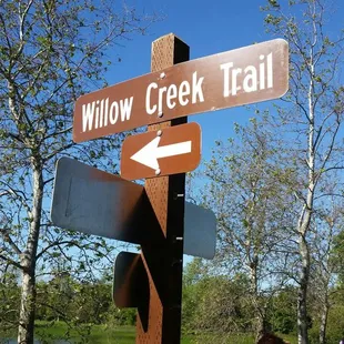 Trail signs so I don't get lost