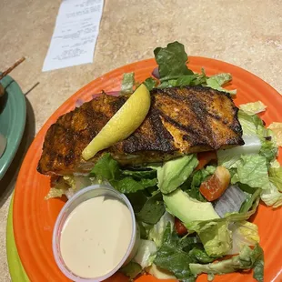 Avocado Salad  with salmon