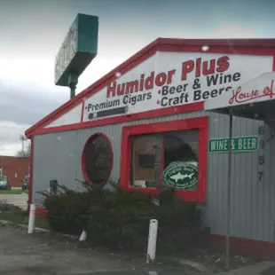 the front of a restaurant