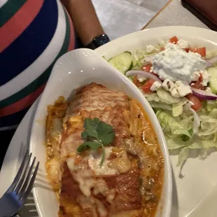 Lasagna, believe it or not?  Delicious