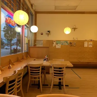  view of the inside of a restaurant