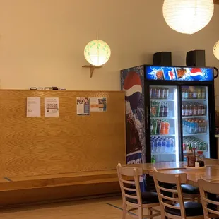  table and chairs in a restaurant