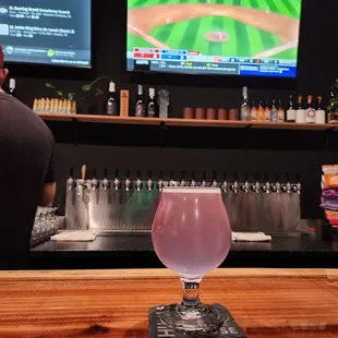 Green Cheek Beer lavender lemonade hard seltzer is delicious $7.50. August 22, 2024