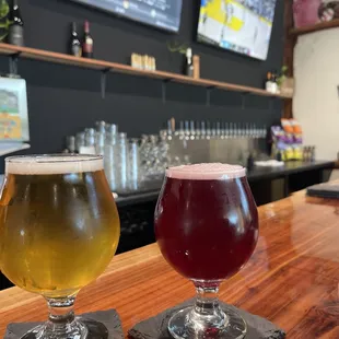 North Park IPA and Great Notion Blueberry Cheesecake