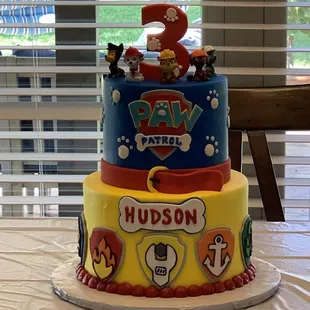 Absolutely loved our Paw Patrol cake