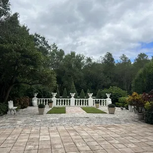 outside