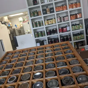 Huge tea selection