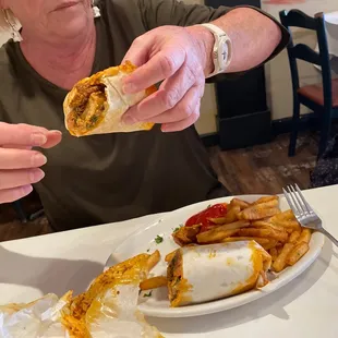 Chicken Shawarma wrap