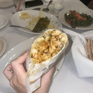 Chicken Shawarma Wrap