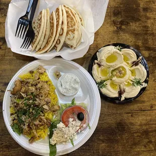 Chicken Shawarma Plate