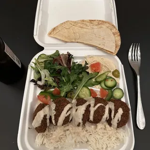 Falafel plate