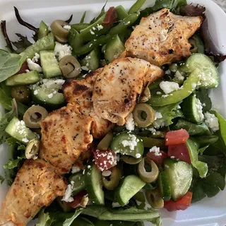 Chicken Greek Salad