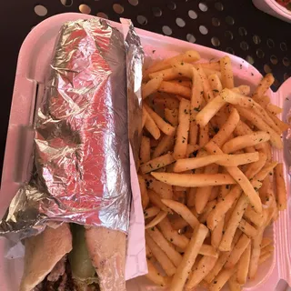 Falafel Wrap Combo