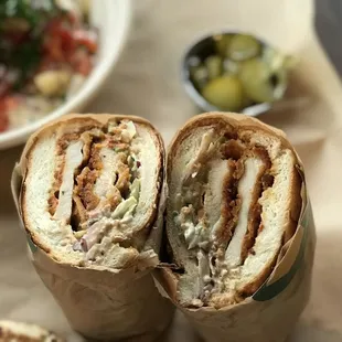 burritos and wraps, food