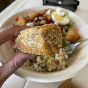 Cashew Baklava for dessert was the best!