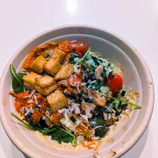 I do recommend the fried halloumi