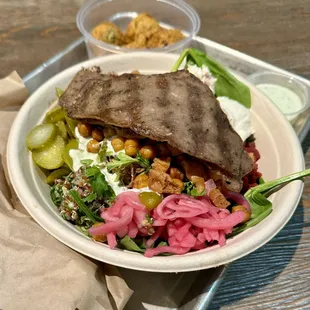 salads, food